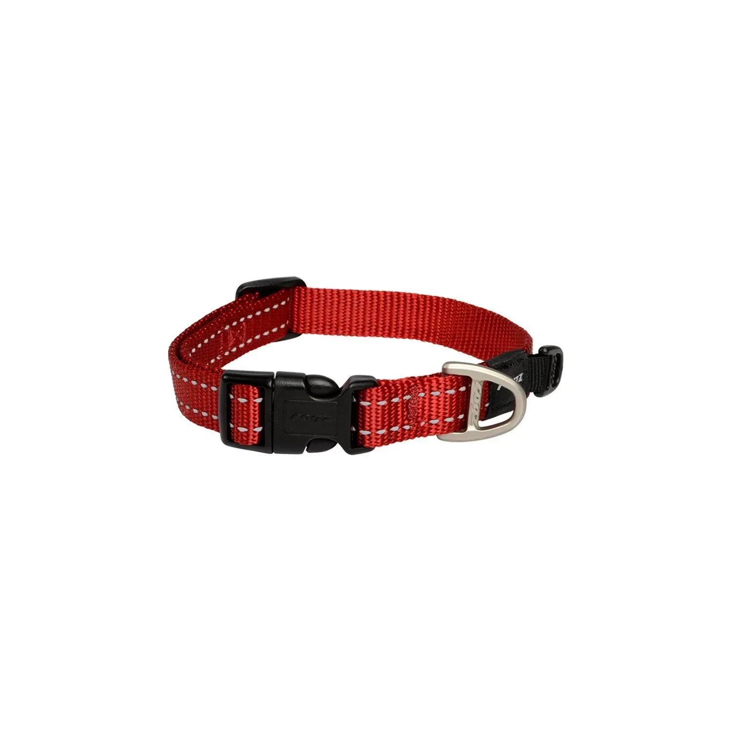 Rogz Classic Medium Dog Collar Red