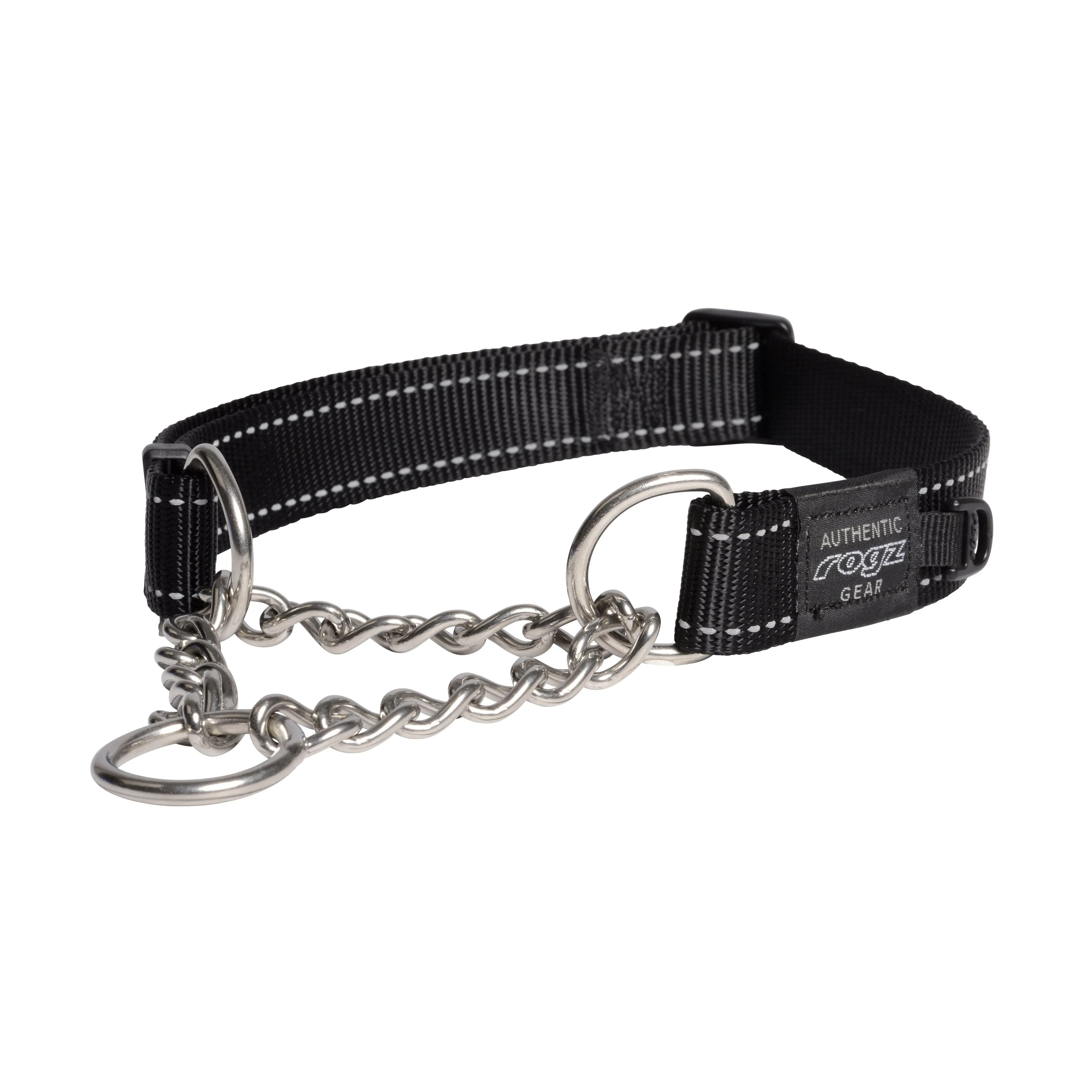 Rogz Control Extra Large Dog Obedience Collar Black