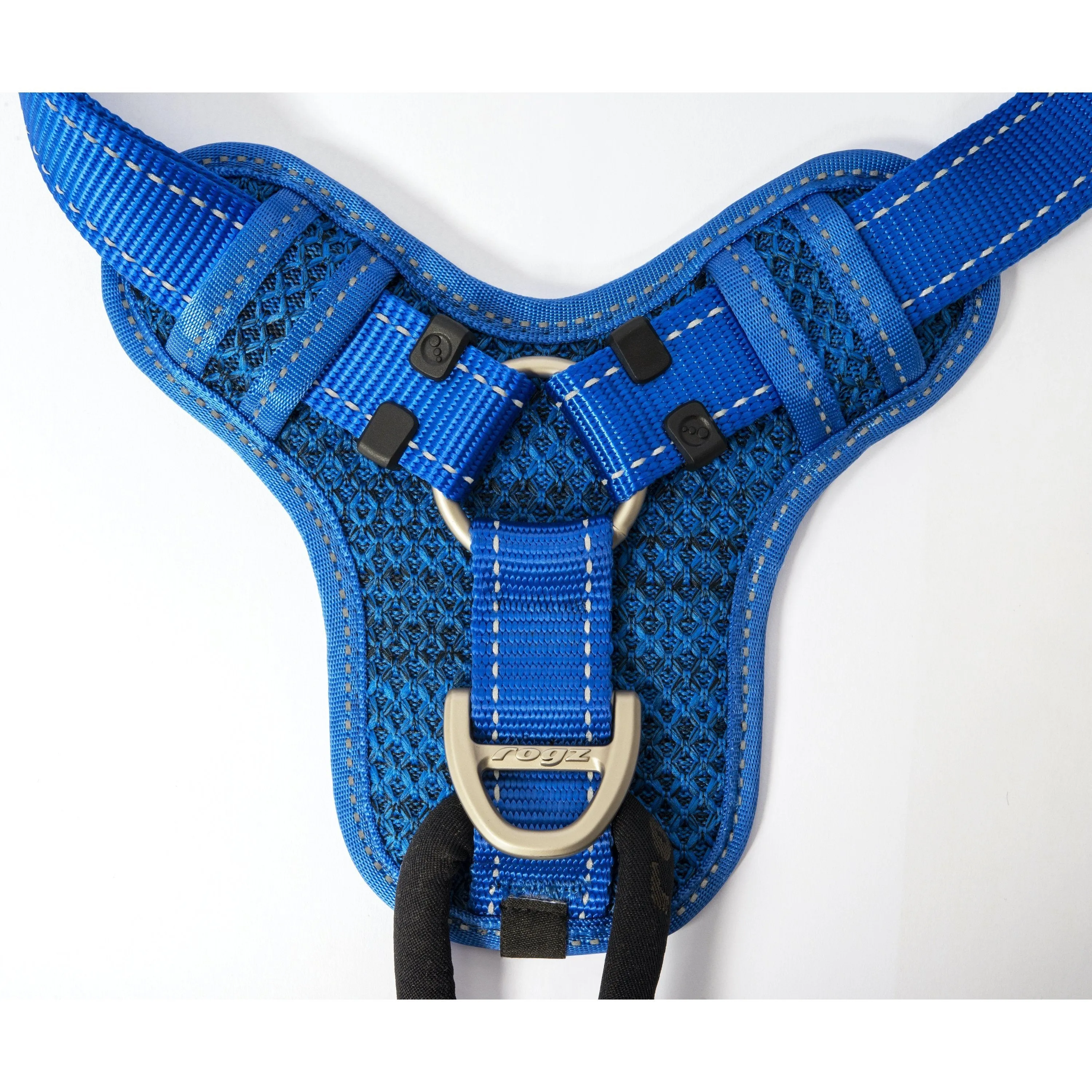 Rogz Control Stop Pull Dog Harness Blue Large