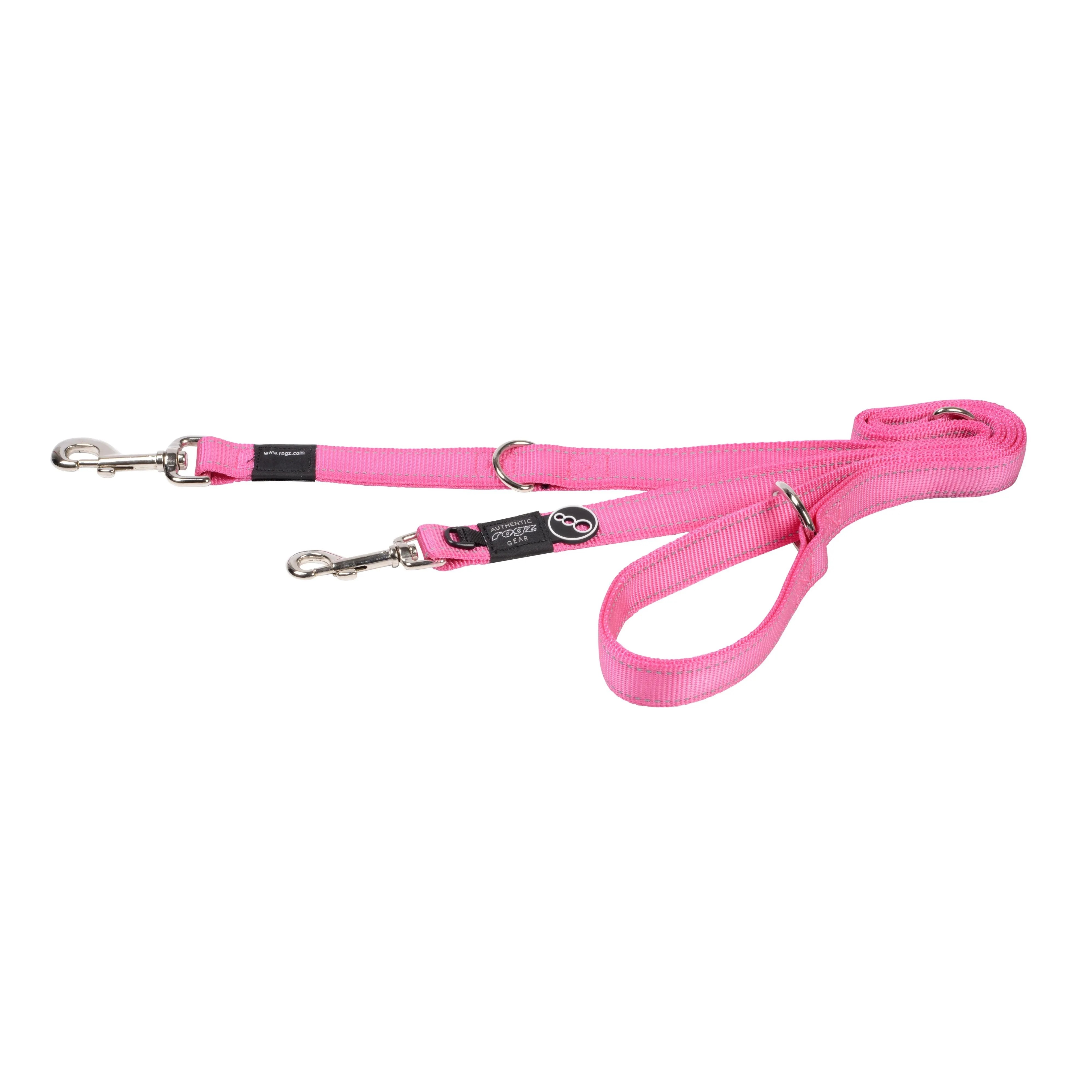 Rogz Specialty Extra Large Dog Multi-Lead Pink