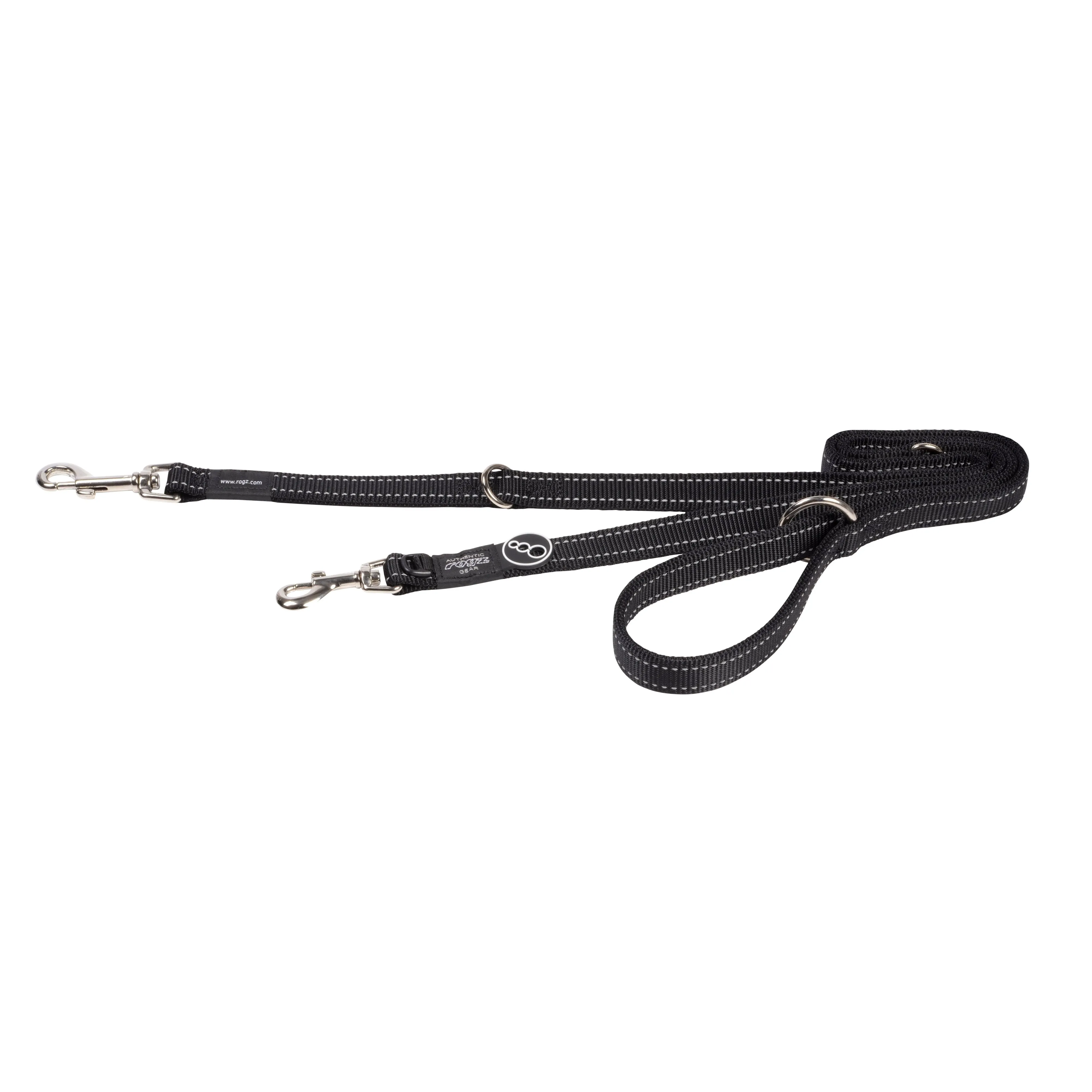 Rogz Specialty Large Dog Multi-Lead Black