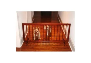 Step Over Gate - Walnut