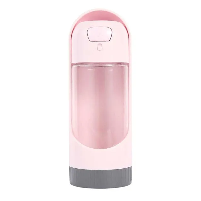 Trendy Portable Water Bottle for Dogs or Cats. 300ml