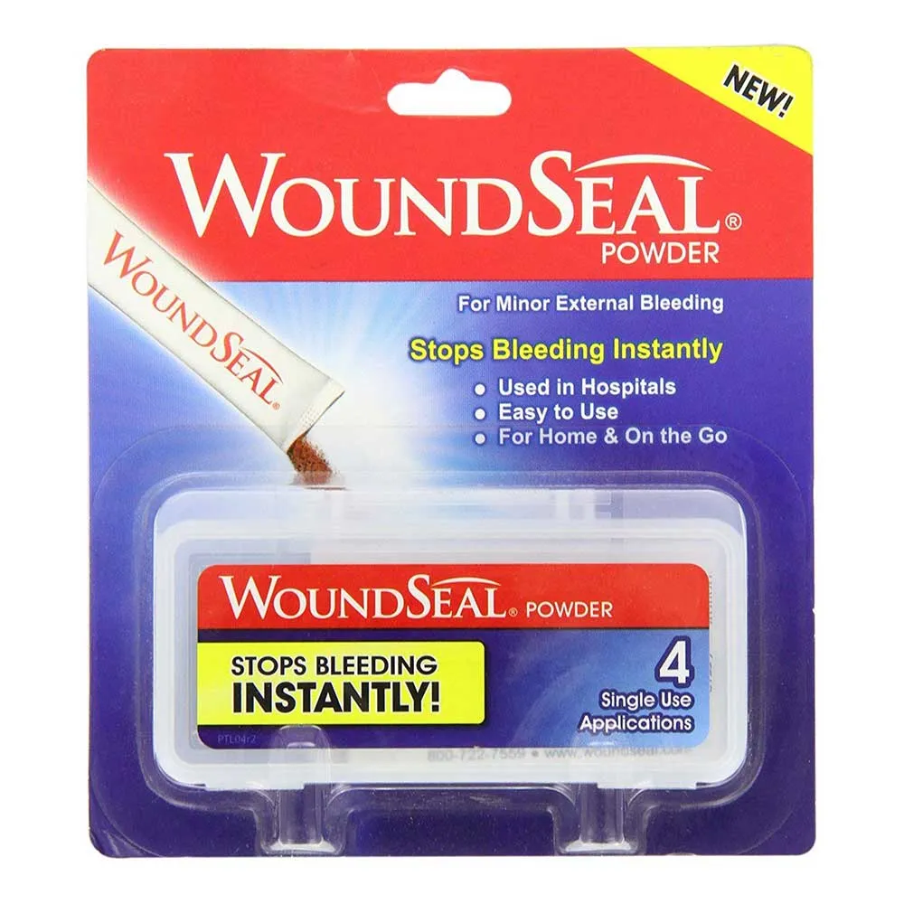 WoundSeal 1199074 Hemostatic Agent, Pack of 4