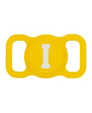 Yellow AirTag Collar Holder